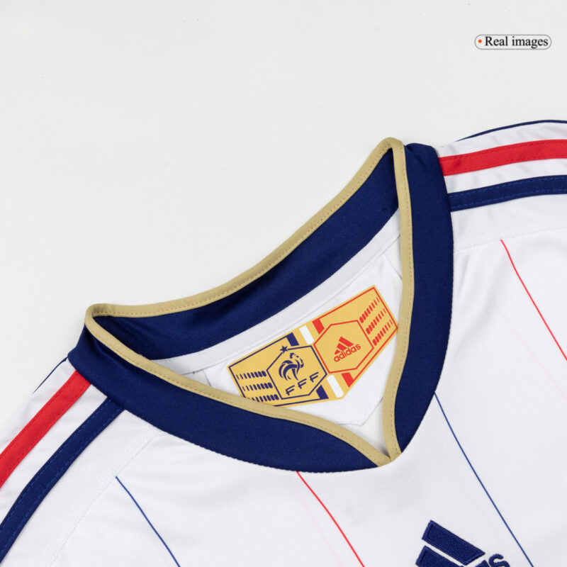 France Away Soccer Jersey Retro 2010