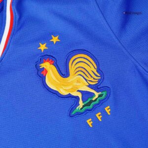 611735_5 SALIBA #17 France Euro Home Soccer Jersey 2024 Blue