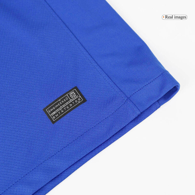 611823_8 KALULU #19 France Euro Home Soccer Jersey 2024 Blue