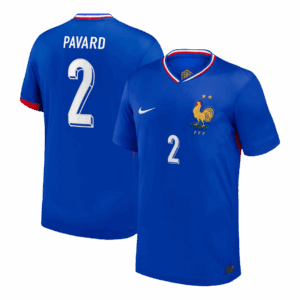 611889_1 PAVARD #2 France Euro Home Soccer Jersey 2024 Blue