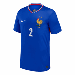 611889_2 PAVARD #2 France Euro Home Soccer Jersey 2024 Blue