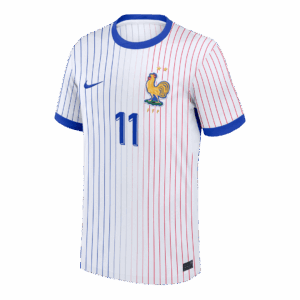 OLISE #11 France Euro Away Soccer Jersey 2024 White