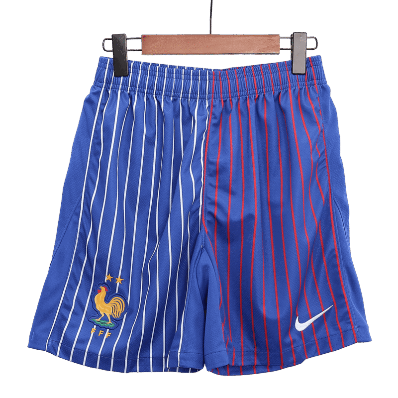 France Away Soccer Shorts 2024