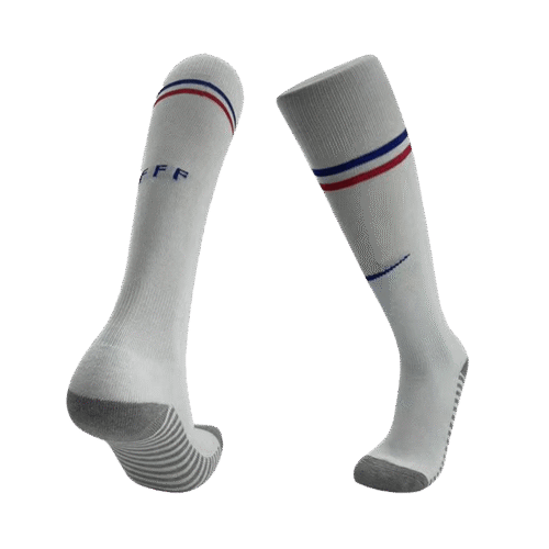 France Away Soccer Socks 2024