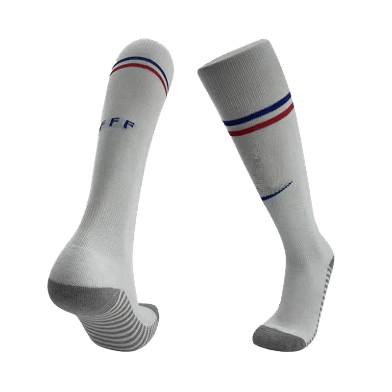 France Away Soccer Socks 2024