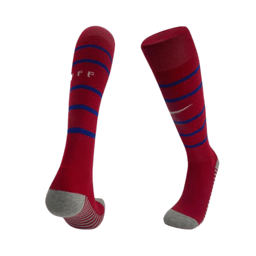 France Home Soccer Socks 2024