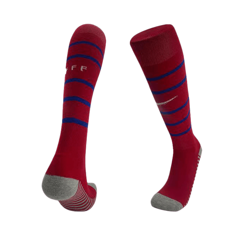 France Home Soccer Socks 2024