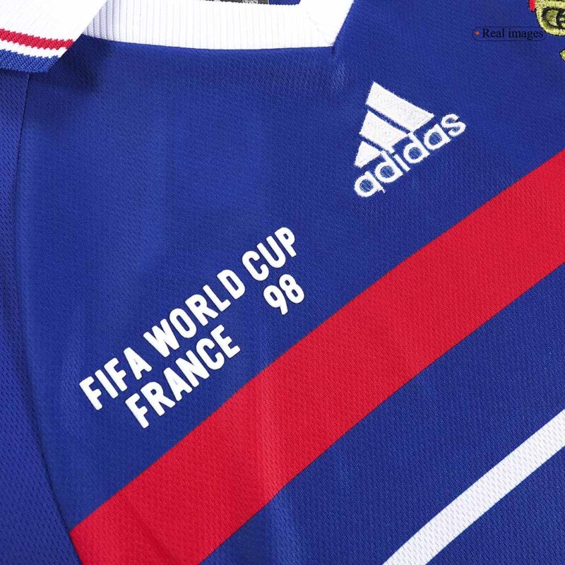 Vintage Soccer Jersey France Home 1998