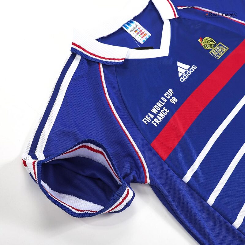 Vintage Soccer Jersey France Home 1998
