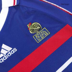 Vintage Soccer Jersey ZIDANE #10 France Home 1998