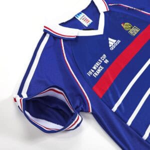 Vintage Soccer Jersey HENRY #12 France Home 1998