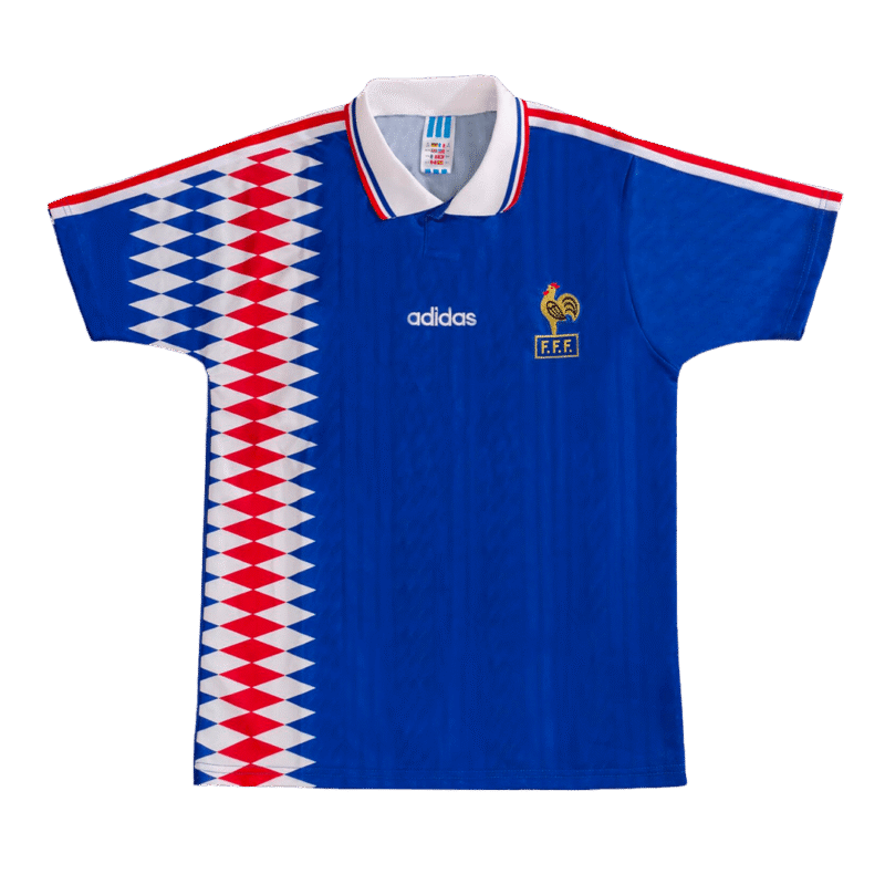 Vintage Soccer Jersey France Home 1994