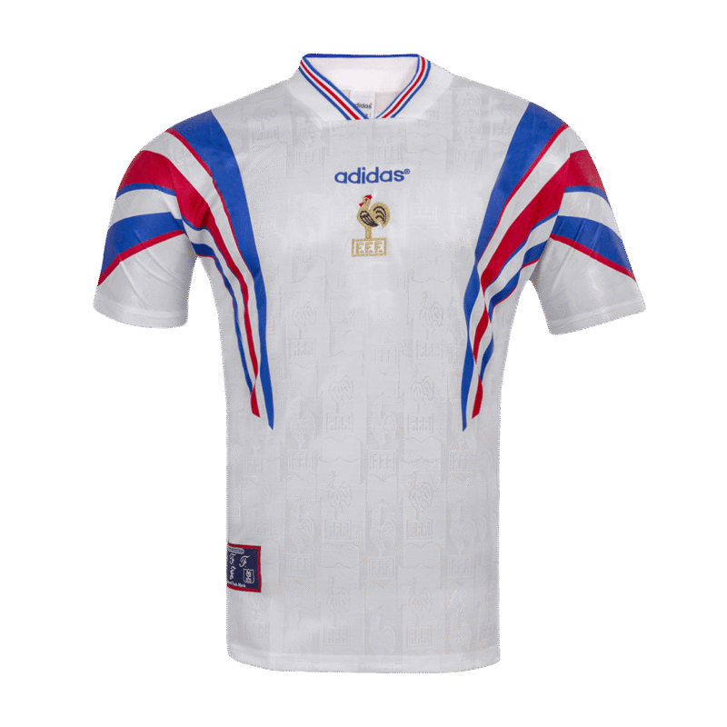 Vintage Soccer Jersey France Away 1996