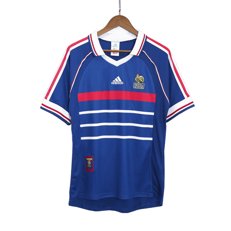 Vintage Soccer Jersey France Home 1998