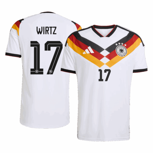 Germany WIRTZ #17 Home Soccer Jersey Authentic 2026