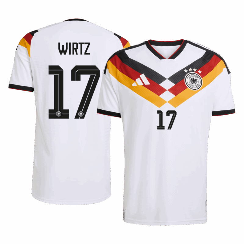 619002_1 Germany WIRTZ #17 Home Soccer Jersey Authentic 2026