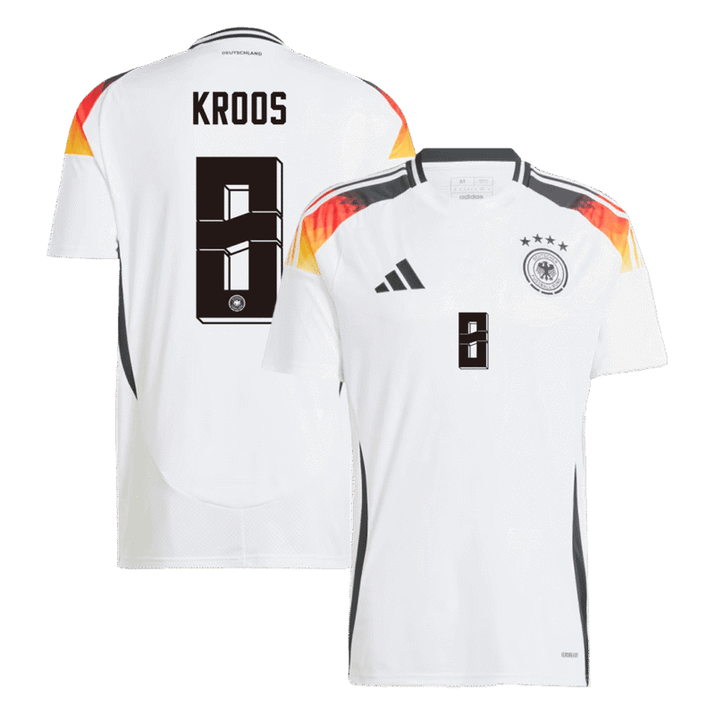 KROOS #8 Germany Home Soccer Jersey EURO 2024