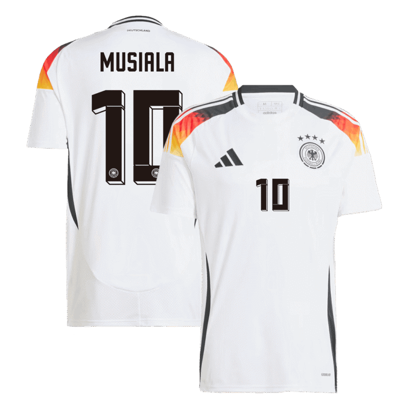 MUSIALA #10 Germany Home Soccer Jersey EURO 2024