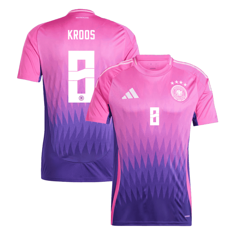 KROOS #8 Germany Away Soccer Jersey EURO 2024