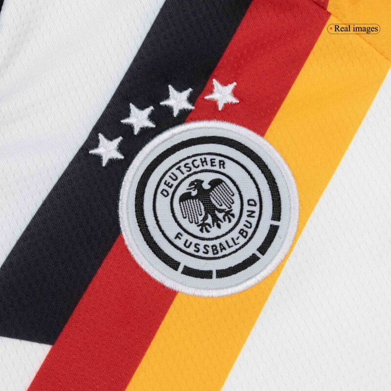 Kid's Germany Home Soccer Jersey Kit(Jersey+Shorts+Socks) World Cup 2026 White