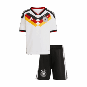 Kid's Germany Home Soccer Jersey Kit(Jersey+Shorts) World Cup 2026 White