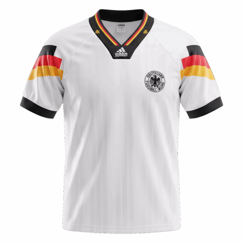 Germany Home Soccer Jersey Retro 1992