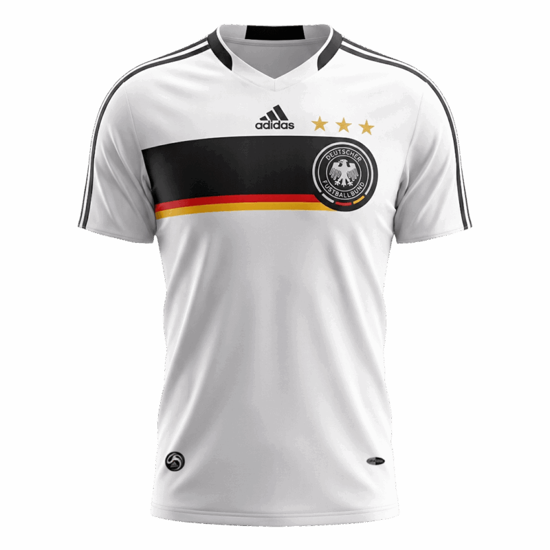 Germany Home Soccer Jersey Retro 2008