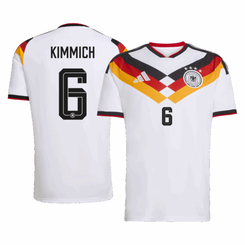 619058_1 KIMMICH #6 Germany Home Soccer Jersey World Cup 2026 White