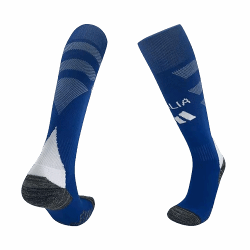 Italy Home Soccer Socks Euro 2024