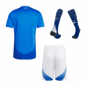 Premium Quality Men's Italy Home Soccer Jersey Whole Kit (Jersey+Shorts+Socks) Euro 2024