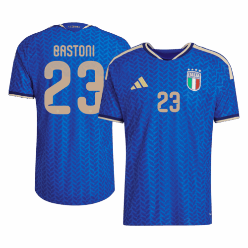 Italy BASTONI #23 Home Soccer Jersey Authentic 2026