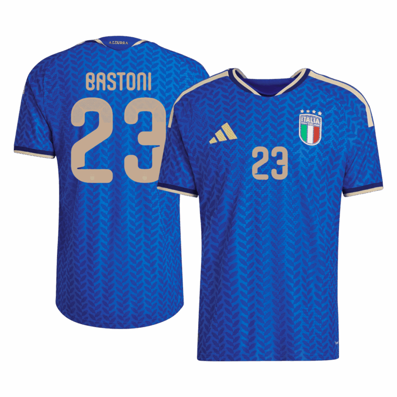 Italy BASTONI #23 Home Soccer Jersey Authentic 2026