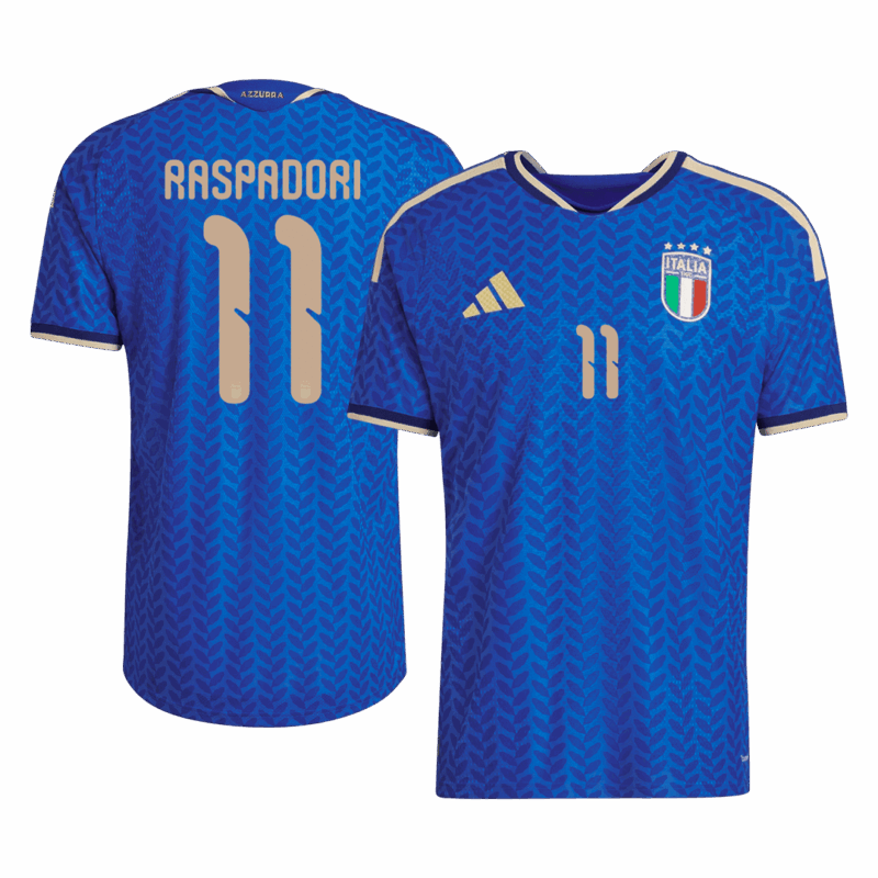 622586_1 Italy RASPADORI #11 Home Soccer Jersey Authentic 2026