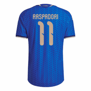 622586_3 Italy RASPADORI #11 Home Soccer Jersey Authentic 2026