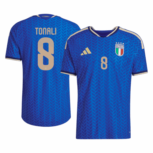 Italy TONALI #8 Home Soccer Jersey Authentic 2026