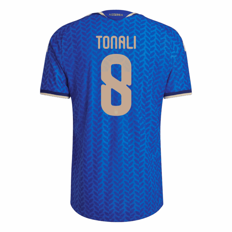 622609_3 Italy TONALI #8 Home Soccer Jersey Authentic 2026