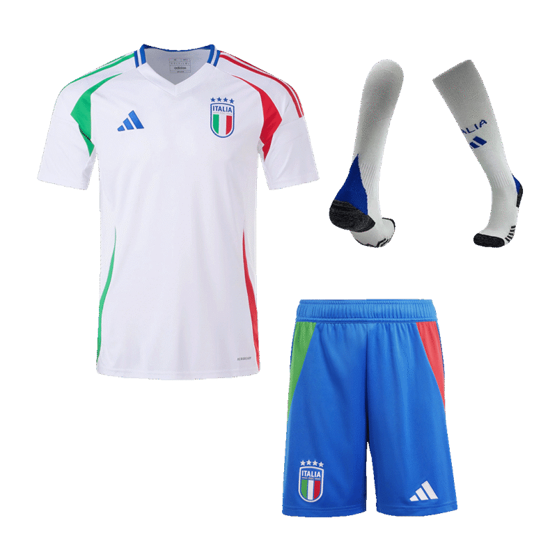 Italy Away Jerseys Full Kit EURO 2024
