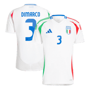 DIMARCO #3 Italy Away Soccer Jersey EURO 2024