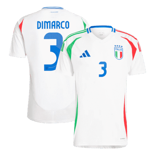 DIMARCO #3 Italy Away Soccer Jersey EURO 2024