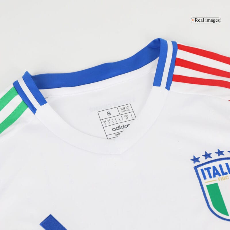 CHIESA #14 Italy Away Soccer Jersey EURO 2024