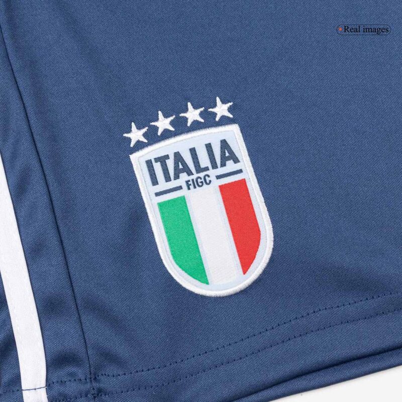 Kid's Italy Away Soccer Jersey Kit(Jersey+Shorts) World Cup 2026 White