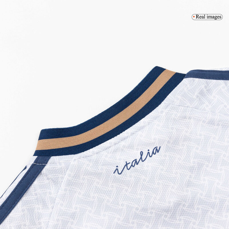 Kid's Italy Away Soccer Jersey Kit(Jersey+Shorts) World Cup 2026 White