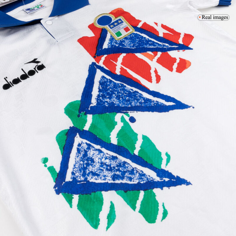 613915_7 Italy Pre-Match Soccer Jersey Retro 1994