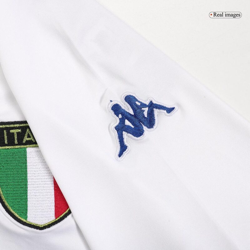 Italy Away Soccer Jersey Retro 2002