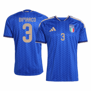 DIMARCO #3 Italy Home Soccer Jersey World Cup 2026 Blue
