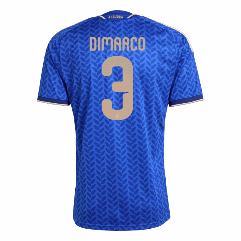 DIMARCO #3 Italy Home Soccer Jersey World Cup 2026 Blue