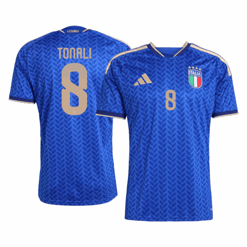 621364_1 TONALI #8 Italy Home Soccer Jersey World Cup 2026 Blue