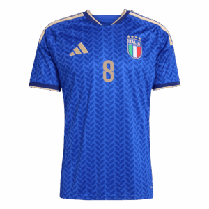 TONALI #8 Italy Home Soccer Jersey World Cup 2026 Blue