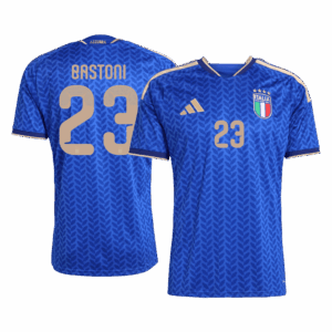 BASTONI #23 Italy Home Soccer Jersey World Cup 2026 Blue
