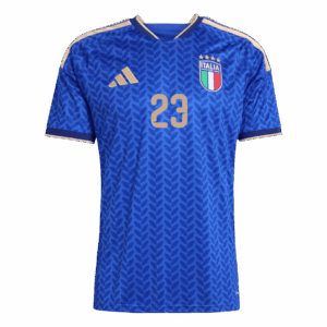 BASTONI #23 Italy Home Soccer Jersey World Cup 2026 Blue